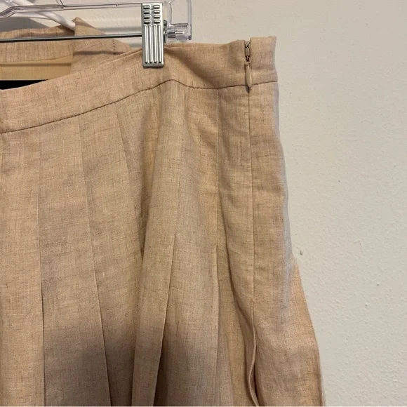 Vintage Apostrophe Linen Blend Skirt Suit Size 16 - Picture 6 of 11